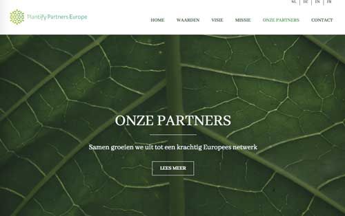 Foto homepage Plantify Partners Europe
